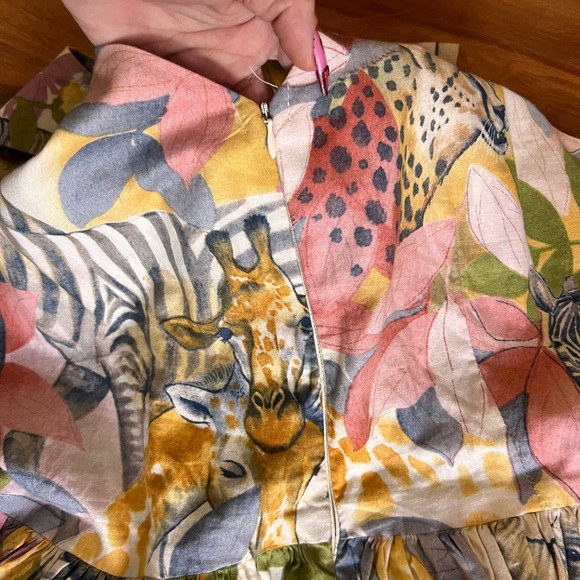 Custom swing dress pattered on a Havana (pug) - Picture 9 of 10